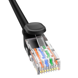 Baseus Ethernet CAT5 hálózati kábel, 8m (fekete)