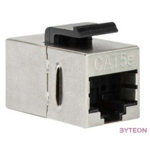 Logilink Cat.5e Keystone Inline csatlakozó, STP, 14,5 mm széles, fém