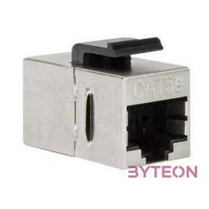 Logilink Cat.5e Keystone Inline csatlakozó, STP, 14,5 mm széles, fém