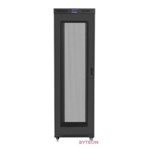 LANBERG rack cabinet 19inch free-standing 42U 800x1200 mesh door black flat pack