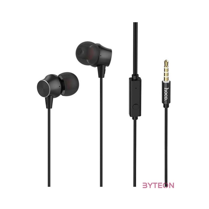 HOCO M51 fülhallgató mikrofonnal fekete