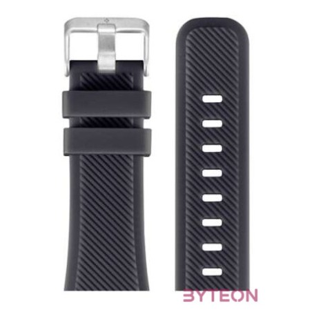 Mykronoz 22mm gumiszíj fekete