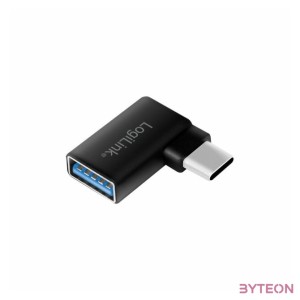 Logilink USB 3.2 Gen 1 Type-C adapter, C,M-USB-A,F, 90 -os szög
