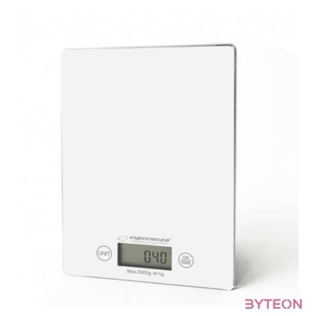 Esperanza Lemon konyhai mérleg, fehér