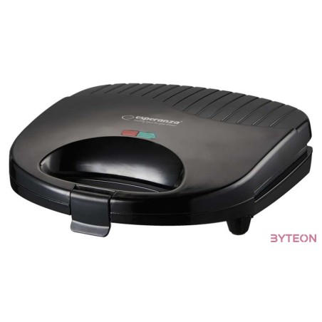 Esperanza Tortilla Grillsüto 1000 W, fekete