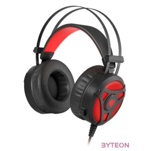 Genesis Neon 360 Gamer Sztereo fejhallgató, világítás, fekete