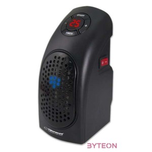 Esperanza Kalahari hősugárzó 400W, fekete