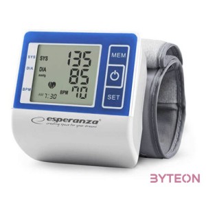 Esperanza Vigor csuklós vérnyomásmérő, kék