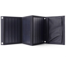 Foldable solar charger Choetech SC005 22W 2xUSB (black)