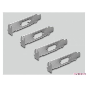 Delock PCI Express Kártya  4 x RS-232 soros csatlakozó