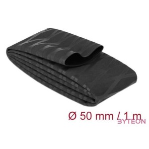 Delock Zsugorcső X-mintás nem csúszós 1 m x 50 mm fekete