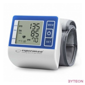 Esperanza Vigor csuklós vérnyomásmérő, kék