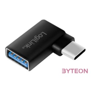 Logilink USB 3.2 Gen 1 Type-C adapter, C,M-USB-A,F, 90 -os szög