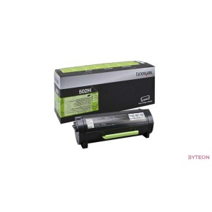 Lexmark 502H - Fekete, nagy kapacitású