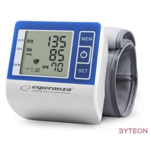 Esperanza Vigor csuklós vérnyomásmérő, kék