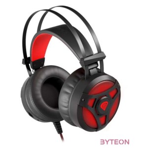 Genesis Neon 360 Gamer Sztereo fejhallgató, világítás, fekete