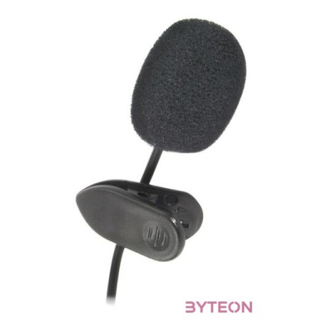 Esperanza Voice csiptetos mikrofon, fekete