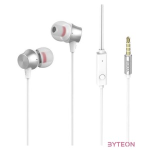 HOCO M51 fülhallgató mikrofonnal fehér