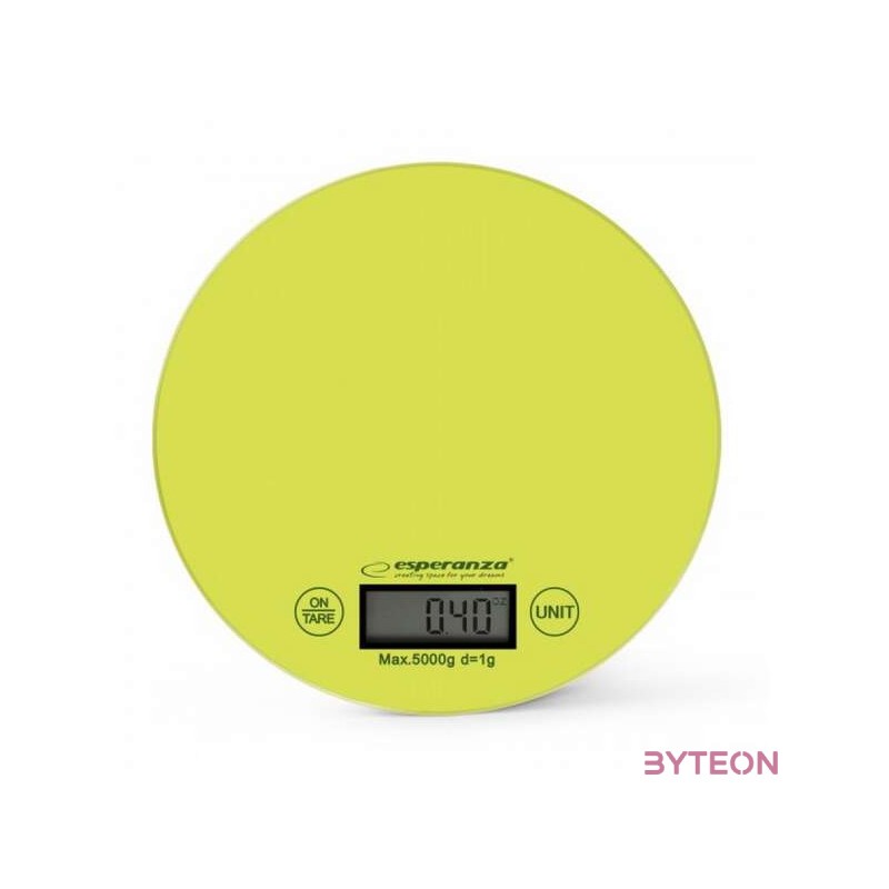 Esperanza Mango konyhai mérleg, zöld