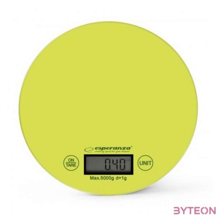 Esperanza Mango konyhai mérleg, zöld