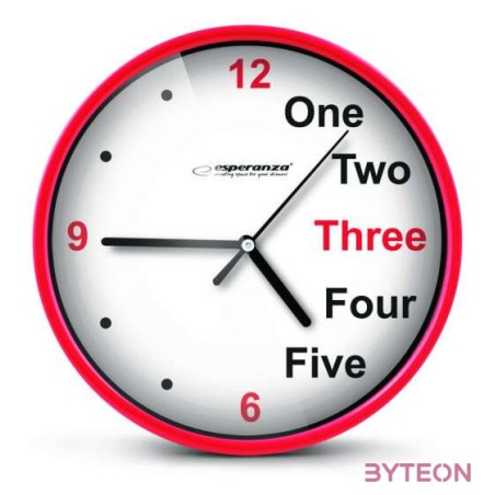 Esperanza Prague falióra, piros