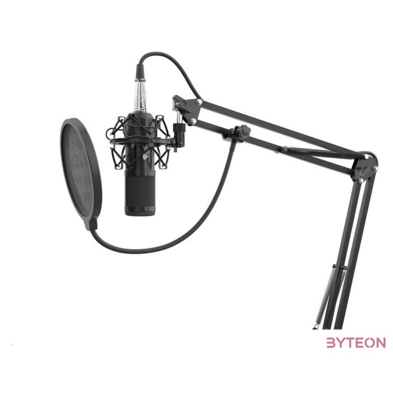 Natec Genesis Radium 300 Stúdió mikrofon XLR fekete