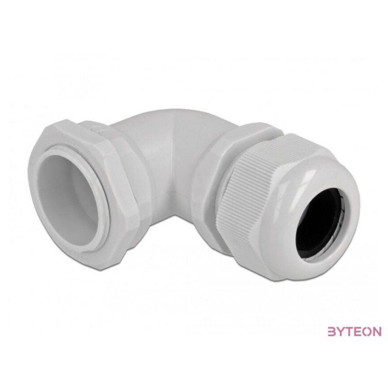 Delock Kábel tömszelence PG29 90 hajlított szürke