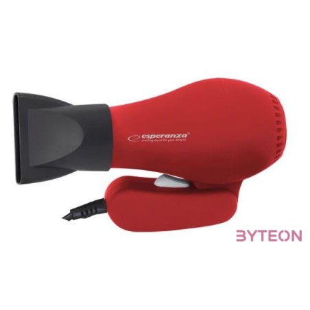 Esperanza Aurora hajszárító 750W, piros