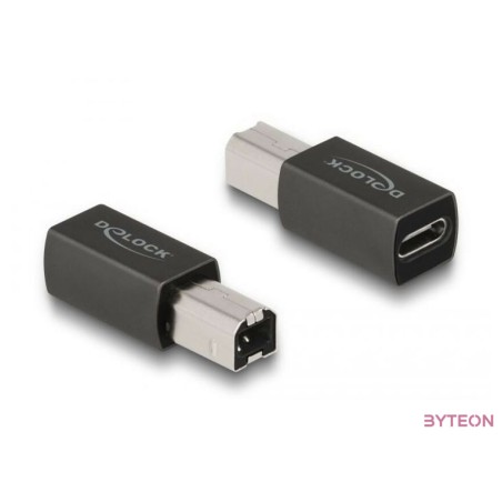Delock USB 2.0 adapter USB Type-C anya  B-típusú apa