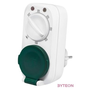 Logilink Mechanikus időkapcsoló sötétedés érzékelővel, IP44, kültéri