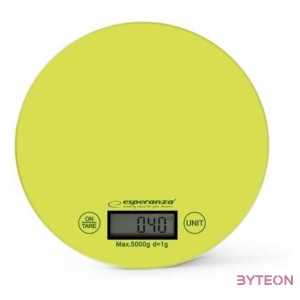 Esperanza Mango konyhai mérleg, zöld