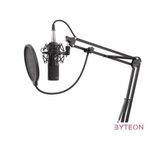 Natec Genesis Radium 300 Stúdió mikrofon XLR fekete