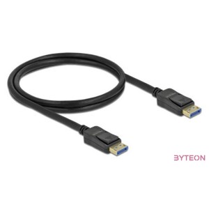 Delock DisplayPort kábel 10K 60 Hz 54 Gbps 1 m