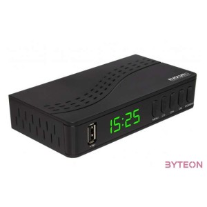 EVOLVEO Alpha T2 Set-top box DVB-T2 Full HD, FTA, fekete