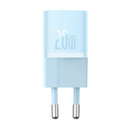 Mini wall charger Baseus GaN5 20W (blue)