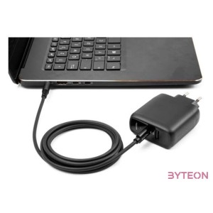 Delock Laptop töltőkábel USB Type-C apa - 5,5 x 2,1 mm apa