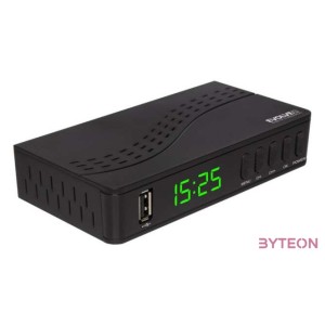 EVOLVEO Alpha T2 Set-top box DVB-T2 Full HD, FTA, fekete