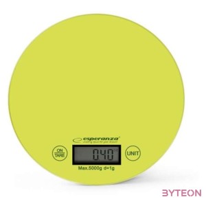 Esperanza Mango konyhai mérleg, zöld