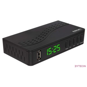 EVOLVEO Alpha T2 Set-top box DVB-T2 Full HD, FTA, fekete