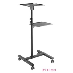 Logilink Görgős projektor,laptop állvány, állítható magasságú, dönthető, max. 10 kg