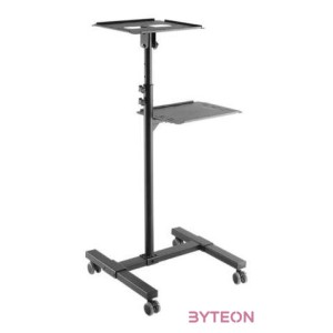 Logilink Görgős projektor,laptop állvány, állítható magasságú, dönthető, max. 10 kg