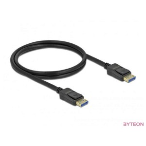 Delock DisplayPort kábel 10K 60 Hz 54 Gbps 1 m