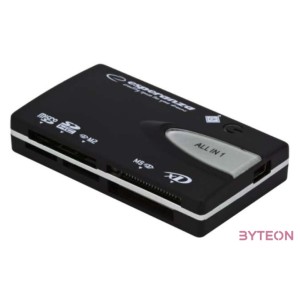 Esperanza all in one kártyaolvasó USB2.0, fekete