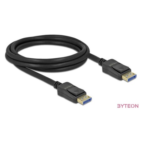 Delock DisplayPort kábel 10K 60 Hz 54 Gbps 2 m