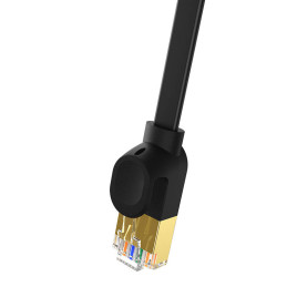 Baseus Cat 7 UTP Ethernet RJ45 Cable Flat 5 m black