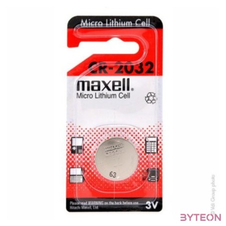 Maxell CR2032 3V-os lítium gombelem