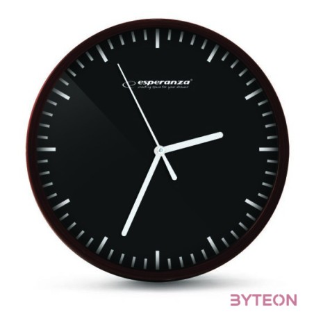 Esperanza Budapest falióra, fekete