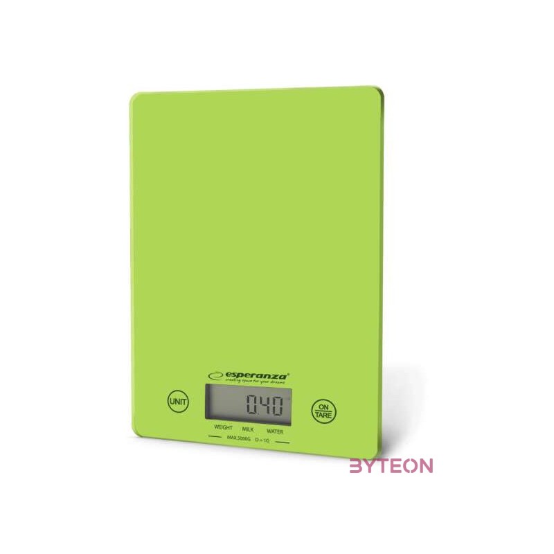 Esperanza Lemon konyhai mérleg, zöld