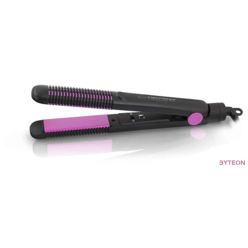 Esperanza Sleek hajvasaló és göndöríto, fekete