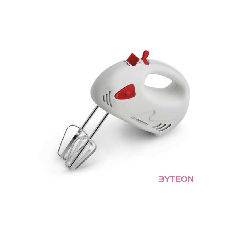 Esperanza Muffin kézi mixer, fehér-piros